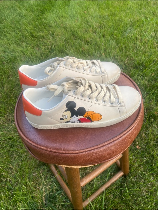 Gucci Shoes - Authentic Gucci x Disney Women Mickey Mouse Ace Sneakers Size 35.5